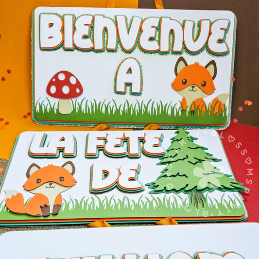 Affiche de Porte Petit Renard