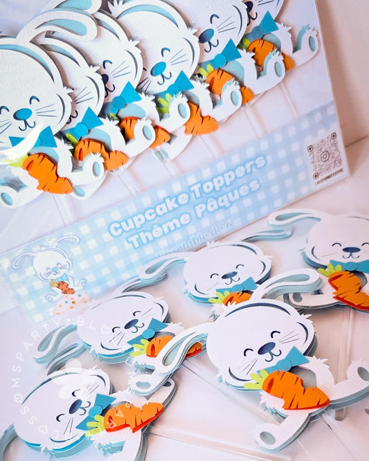 Cupcakes Topper Petit Lapin